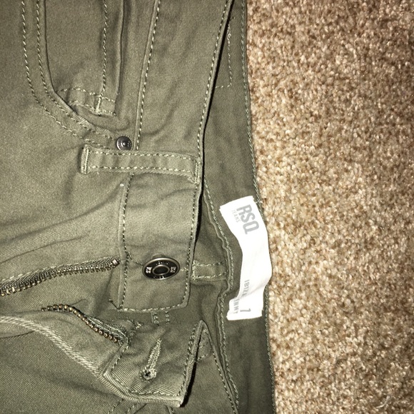 Army Green Jeans - Picture 2 of 2